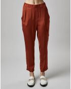 Pantalon à Poche orange