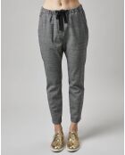 Pantalon en Laine mélangée Tapered Rygge gris
