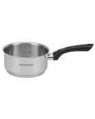 Casserole induction manche fixe grise - D.14 cm