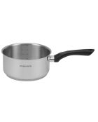 Casserole induction manche fixe grise - D.18 cm
