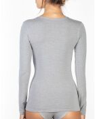 T-Shirt Marion en Micromodal gris clair