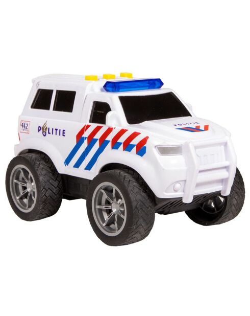 Voiture de police blanche - 2 ans et +