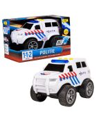 Voiture de police blanche - 2 ans et +