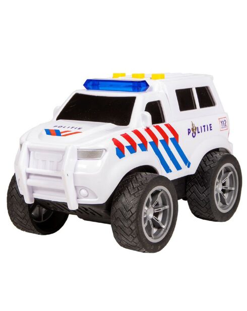Voiture de police blanche - 2 ans et +