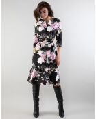 Robe Jeanne écru/rose