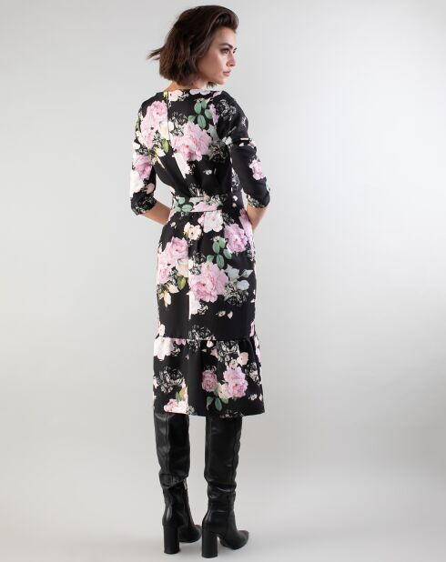 Robe Jeanne écru/rose