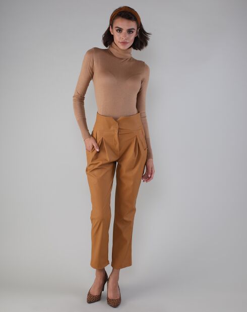 Pantalon Audrey camel