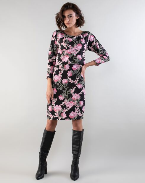 Robe Tiphaine hortensia