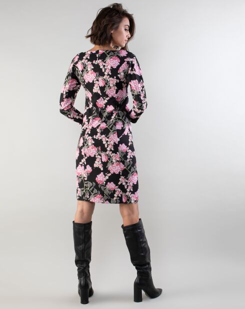 Robe Tiphaine hortensia