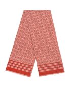 Foulard Escale orange - 70x180 cm
