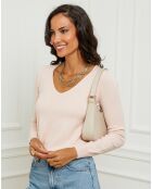 Pull en Cachemire mélangé Audrey rose