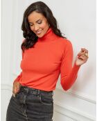 Pull en Cachemire mélangé Soraya corail