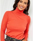 Pull en Cachemire mélangé Soraya corail