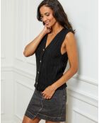 Gilet Lison noir