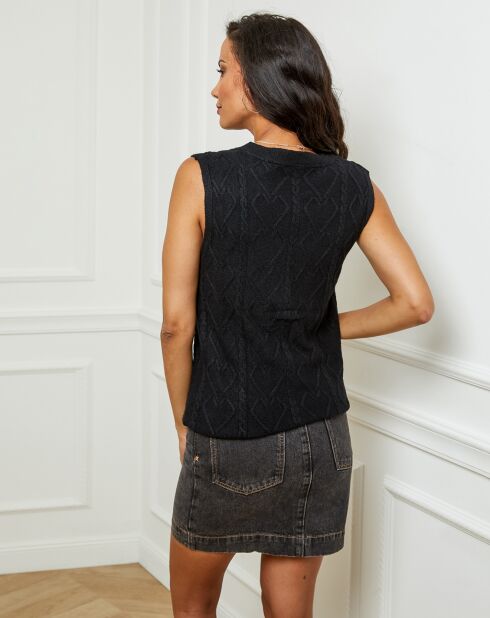 Gilet Lison noir