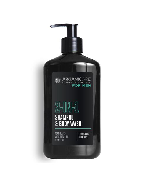 Shampooing/Gel douche énergisant 2 en 1 Huile d'Argan - 500 ml