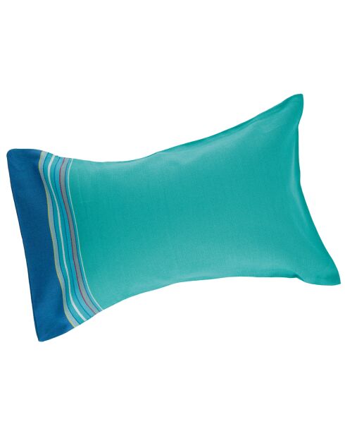 Coussin de plage Martin bleu - 26x40 cm