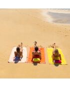 Cuscino da spiaggia giallo Barthelemy - 26x40 cm
