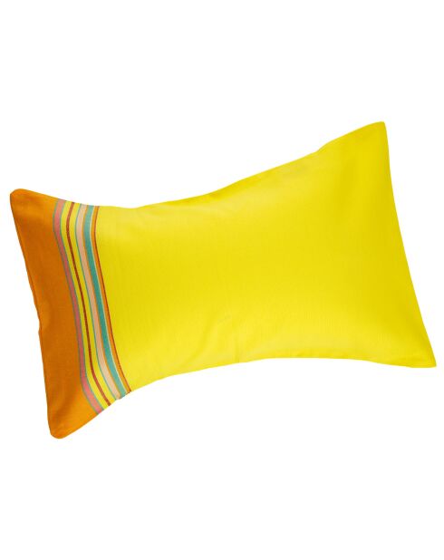 Coussin de plage Barthelemy jaune - 26x40 cm