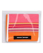 Coussin de plage Macouba orange - 26x40 cm