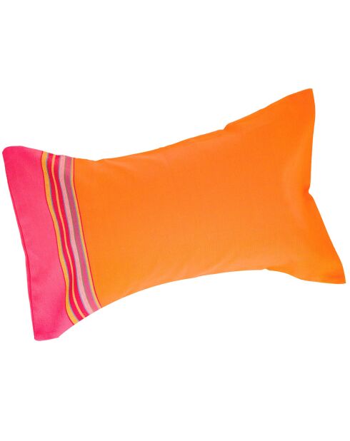 Coussin de plage Macouba orange - 26x40 cm