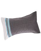 Strandkissen Diamant Gris - 26x40 cm