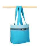 Petit sac de plage Cap Ferret bleu - 28x38x10 cm