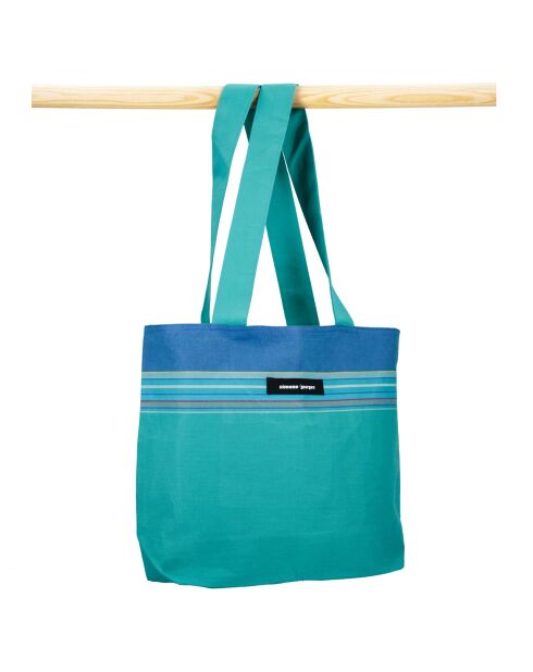 Petit sac de plage Martin vert - 28x38x10 cm