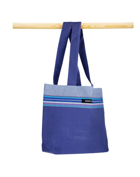 Petit sac de plage Marin bleu - 28x38x10 cm