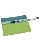 Pochette de plage Ile de Ré verte - 20x28 cm