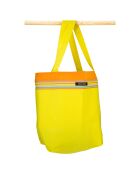 Sac de plage Barthelemy jaune - 44x54x22 cm