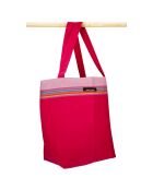 Sac de plage Philippine rose - 44x54x22 cm