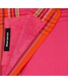 Serviette Kikoy Diani rose - 165x95 cm