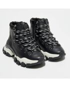 Sneakers Taylor en Cuir noires