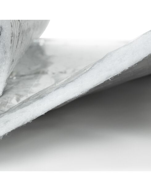 Kit isolation porte de garage gris - 7.6x0.75 m