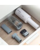 Aspirateur à main rechargeable Hancuum blanc/gris - 70W