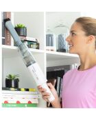 Aspirateur à main rechargeable Hancuum blanc/gris - 70W