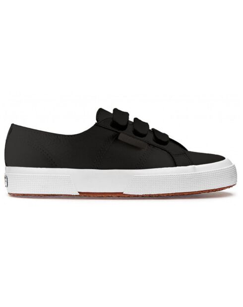 Baskets en Cuir Moon noires