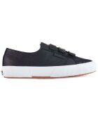 Baskets en Cuir Moon noires