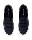 Baskets en Cuir Moon noires
