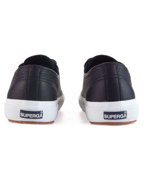 Baskets en Cuir Moon noires