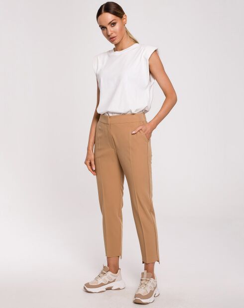 Pantalon Sophia camel
