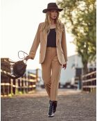 Pantalon Sophia camel