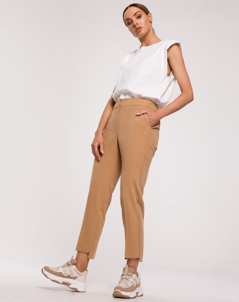 Pantalon Sophia camel