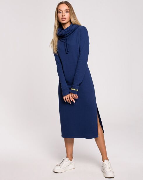 Robe Benedicte bleu foncé