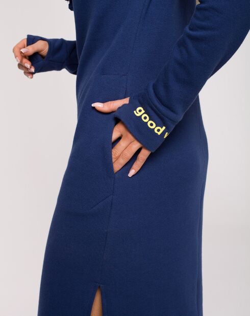 Robe Benedicte bleu foncé