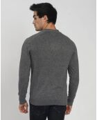 Cardigan Charlotte en Cachemire & Soie loup