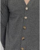 Cardigan Charlotte en Cachemire & Soie loup
