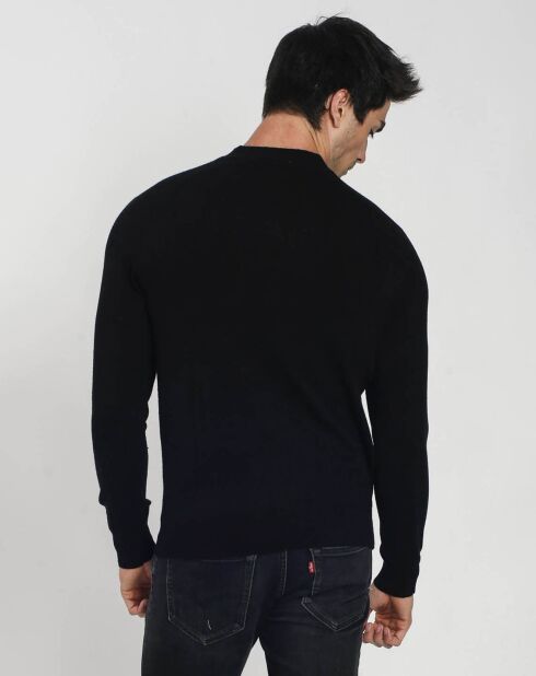Cardigan Charlotte en Cachemire & Soie noir