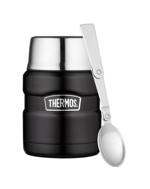 Mug & Porte-aliments isothermes King noir